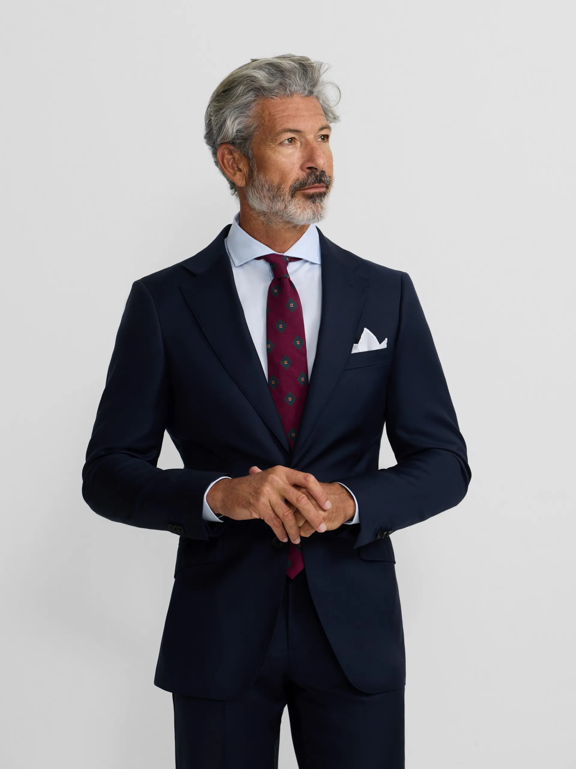 Silbon Formal Y Etiqueta·Trajes-Americana traje natural stretch azul claro Azul claro