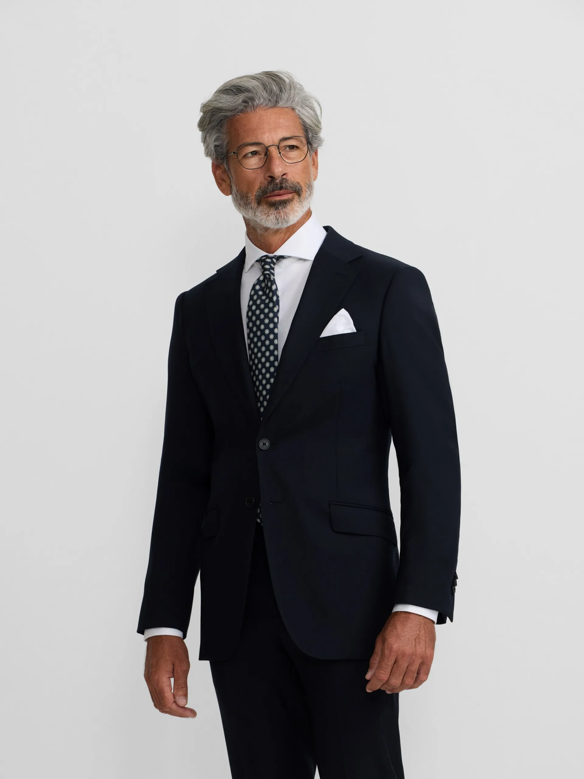 Silbon Formal Y Etiqueta·Trajes-Americana traje natural stretch dark navy Azul marino