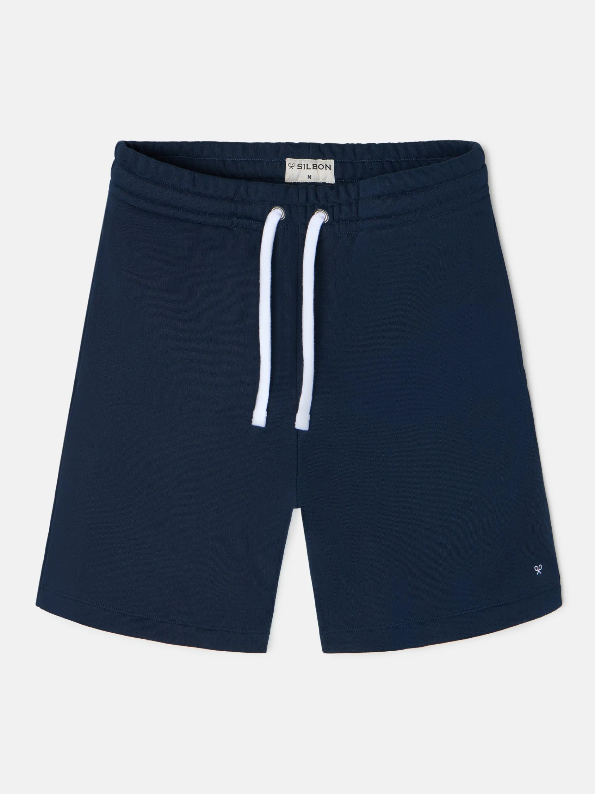 Silbon Smart Casual·Bermudas-Bermuda deportiva azul marino Azul marino
