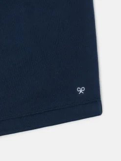 Silbon Smart Casual·Bermudas-Bermuda deportiva azul marino Azul marino