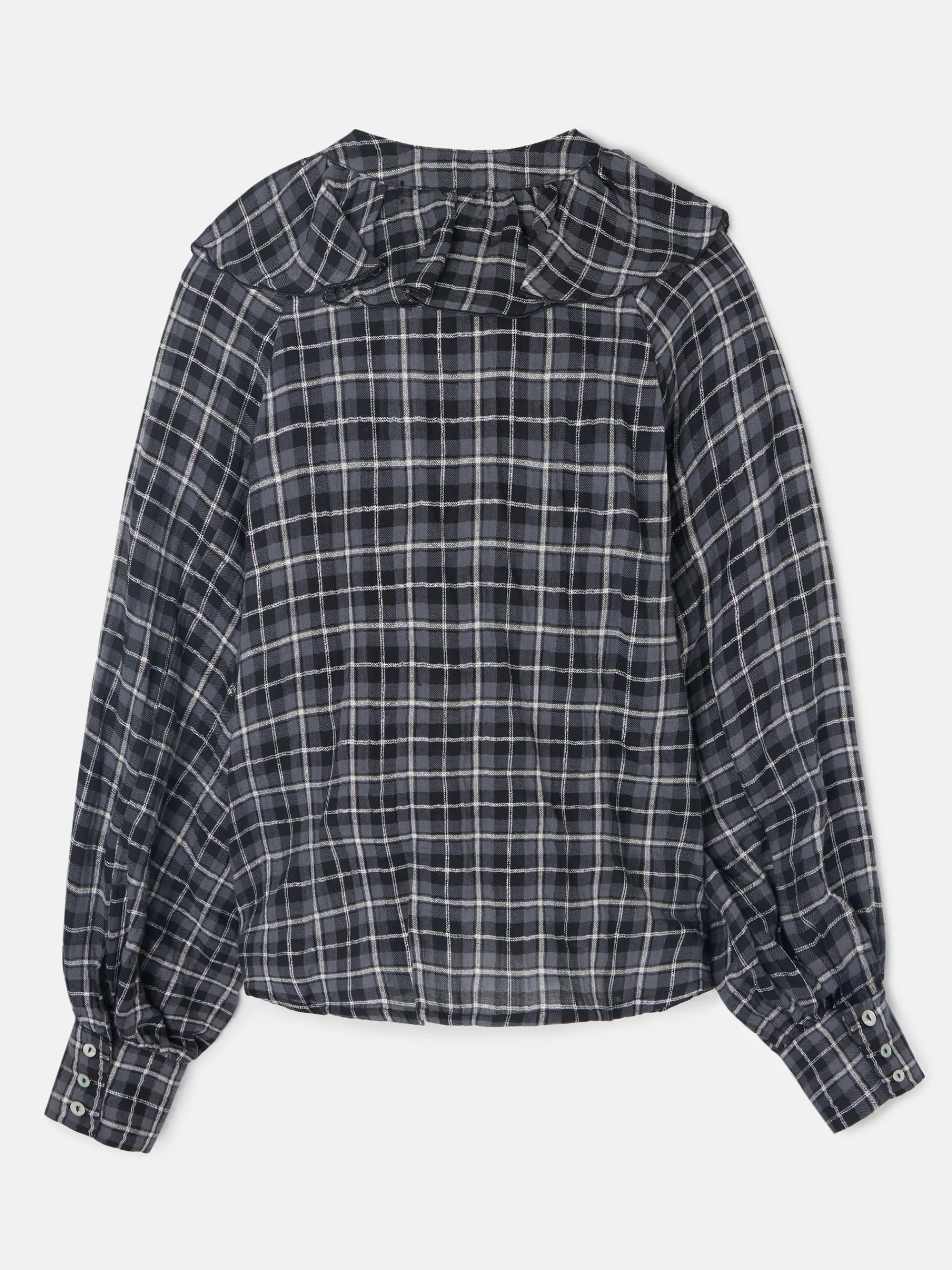 Silbon Camisas Y Blusas-Blusa chorreras cuadros s Negro