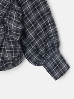 Silbon Camisas Y Blusas-Blusa chorreras cuadros s Negro