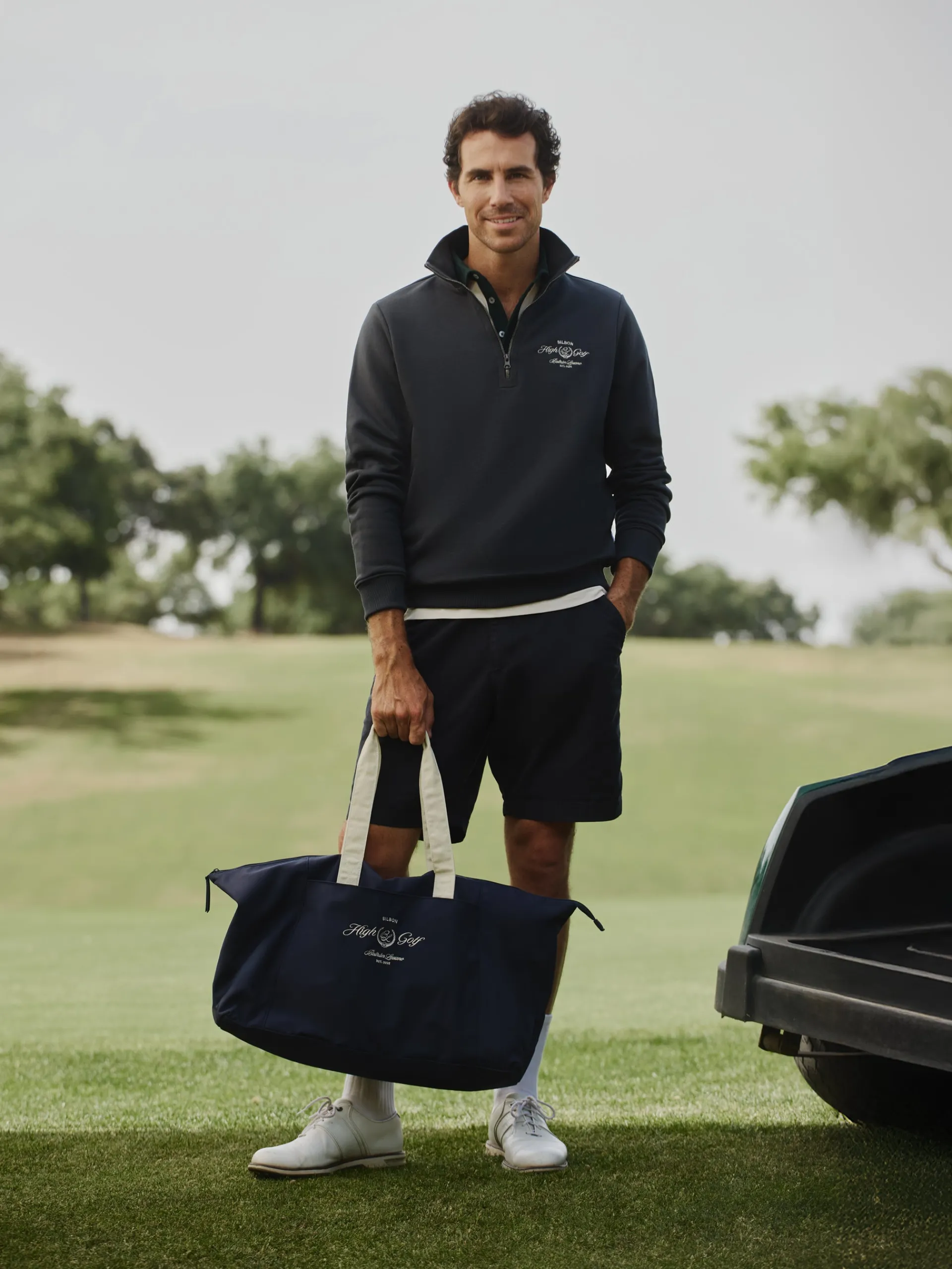 Silbon Accesorios·Mochilas, Bolsas De Viaje Y Neceseres-Bolsa Beltran Lozano High Golf azul marino Azul marino