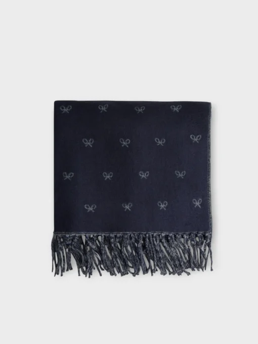 Silbon Accesorios·Bufandas, Gorros Y Guantes-Bufanda raquetas Marino