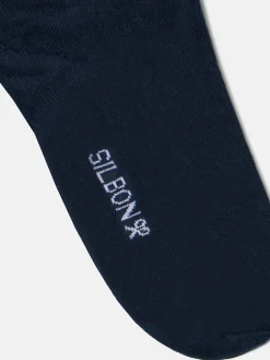 Silbon Accesorios·Calcetines, Bóxer Y Pijamas-Calcetin Beltran Lozano High Golf azul marino Azul marino