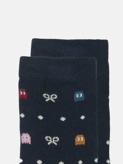 Silbon Calcetines Y Bóxer-Calcetin kids pac-man azul marino Azul marino