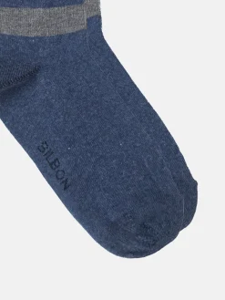 Silbon Calcetines Y Bóxer-Calcetin kids rayas azul marino Azul marino