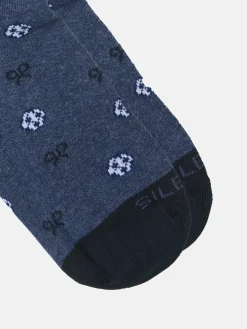 Silbon Calcetines Y Bóxer-Calcetin kids soccer azul indigo Azul&nbsp;indigo