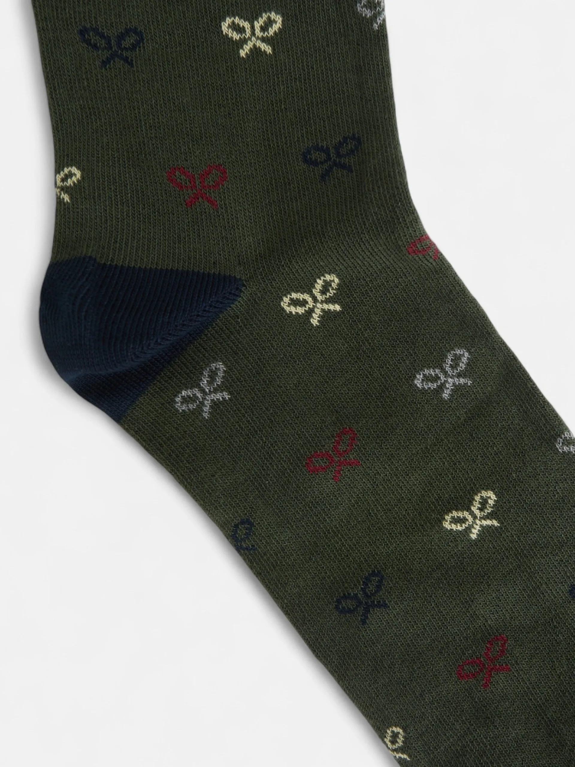 Silbon Accesorios·Calcetines, Bóxer Y Pijamas-Calcetin raquetas colores Verde