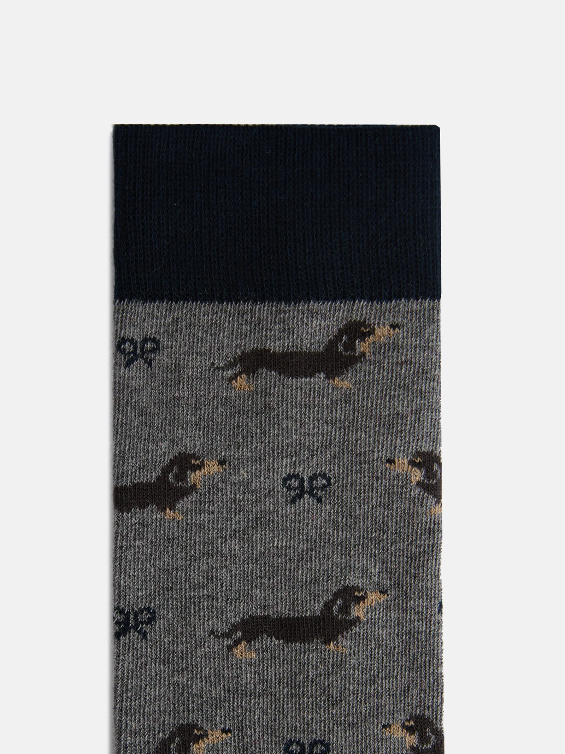 Silbon Accesorios·Calcetines, Bóxer Y Pijamas-Calcetin doggy Gris
