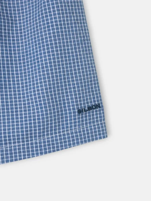 Silbon Accesorios·Calcetines, Bóxer Y Pijamas-Calzoncillo cuadros azul marino Azul marino