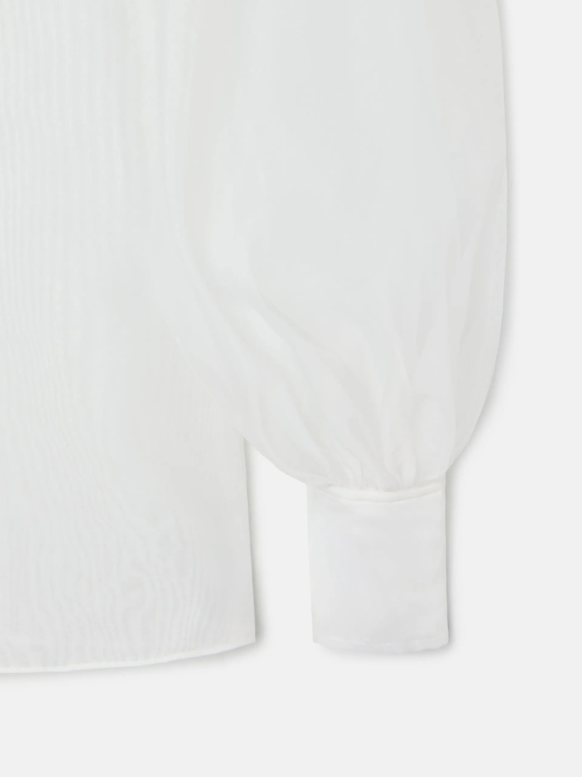 Silbon Camisas Y Blusas-Camisa CaprileX organza blanca Blanco