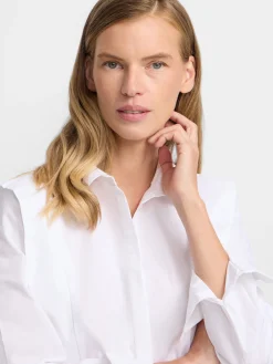 Silbon Camisas Y Blusas-Camisa estructurada blanca Blanco