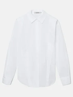 Silbon Camisas Y Blusas-Camisa estructurada blanca Blanco