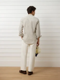 Silbon Smart Casual·Camisas Sport-Camisa sport bolsillo raya horizontal azul marino Azul marino