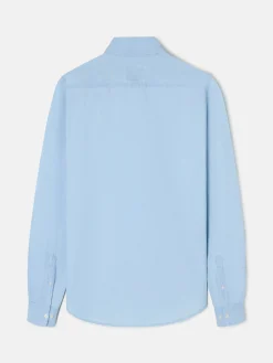 Silbon Smart Casual·Camisas Sport-Camisa sport denim medio Azul