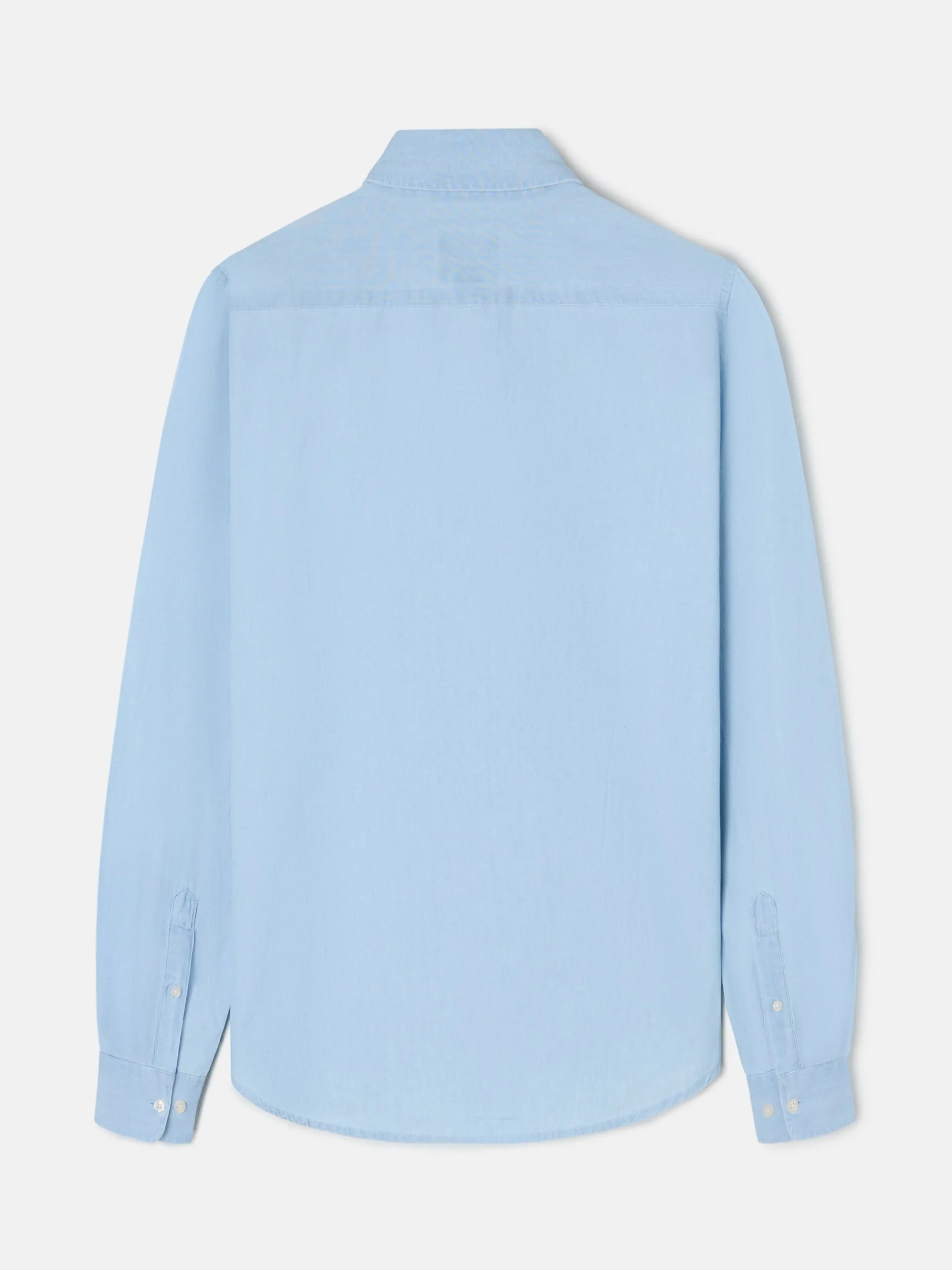 Silbon Smart Casual·Camisas Sport-Camisa sport denim medio Azul
