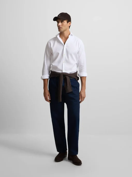 Silbon Smart Casual·Camisas Sport-Camisa sport estructura espiga Blanco
