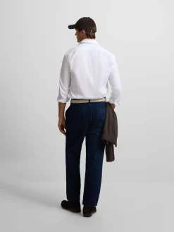Silbon Smart Casual·Camisas Sport-Camisa sport estructura espiga Blanco