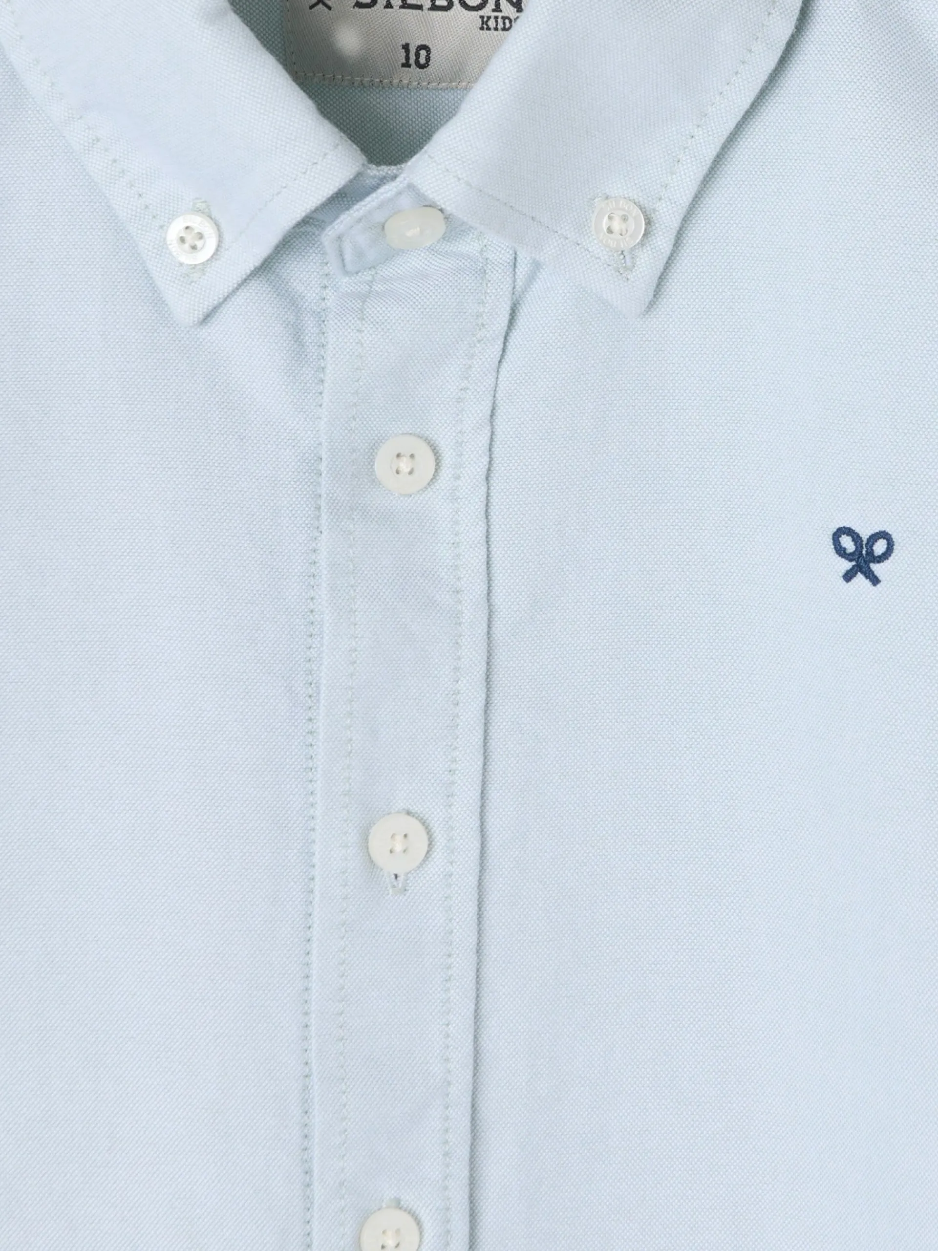 Silbon Camisas Y Poleras-Camisa sport kids oxford raqueta Verde