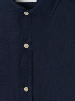 Silbon Smart Casual·Camisas Sport-Camisa sport miniestructura azul marino Azul marino