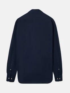 Silbon Smart Casual·Camisas Sport-Camisa sport miniestructura azul marino Azul&nbsp;marino