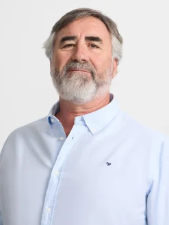 Silbon Smart Casual·Camisas Sport-Camisa sport oxford Celeste