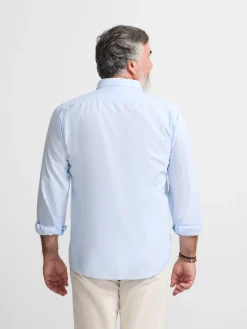 Silbon Smart Casual·Camisas Sport-Camisa sport oxford Celeste