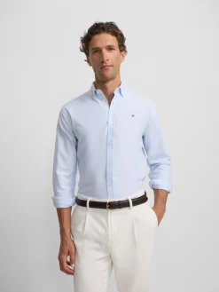 Silbon Smart Casual·Camisas Sport-Camisa sport oxford Gris