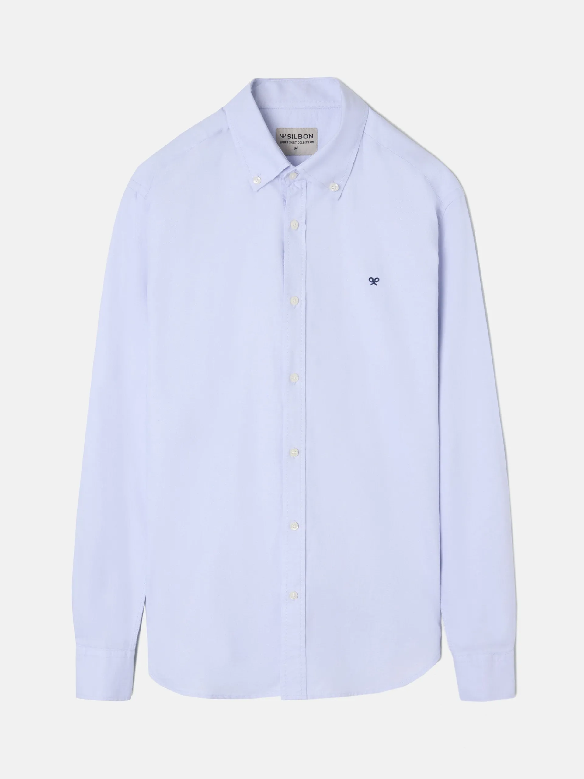 Silbon Smart Casual·Camisas Sport-Camisa sport oxford Gris