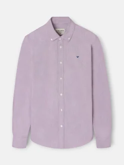 Silbon Smart Casual·Camisas Sport-Camisa sport oxford raqueta Burdeos