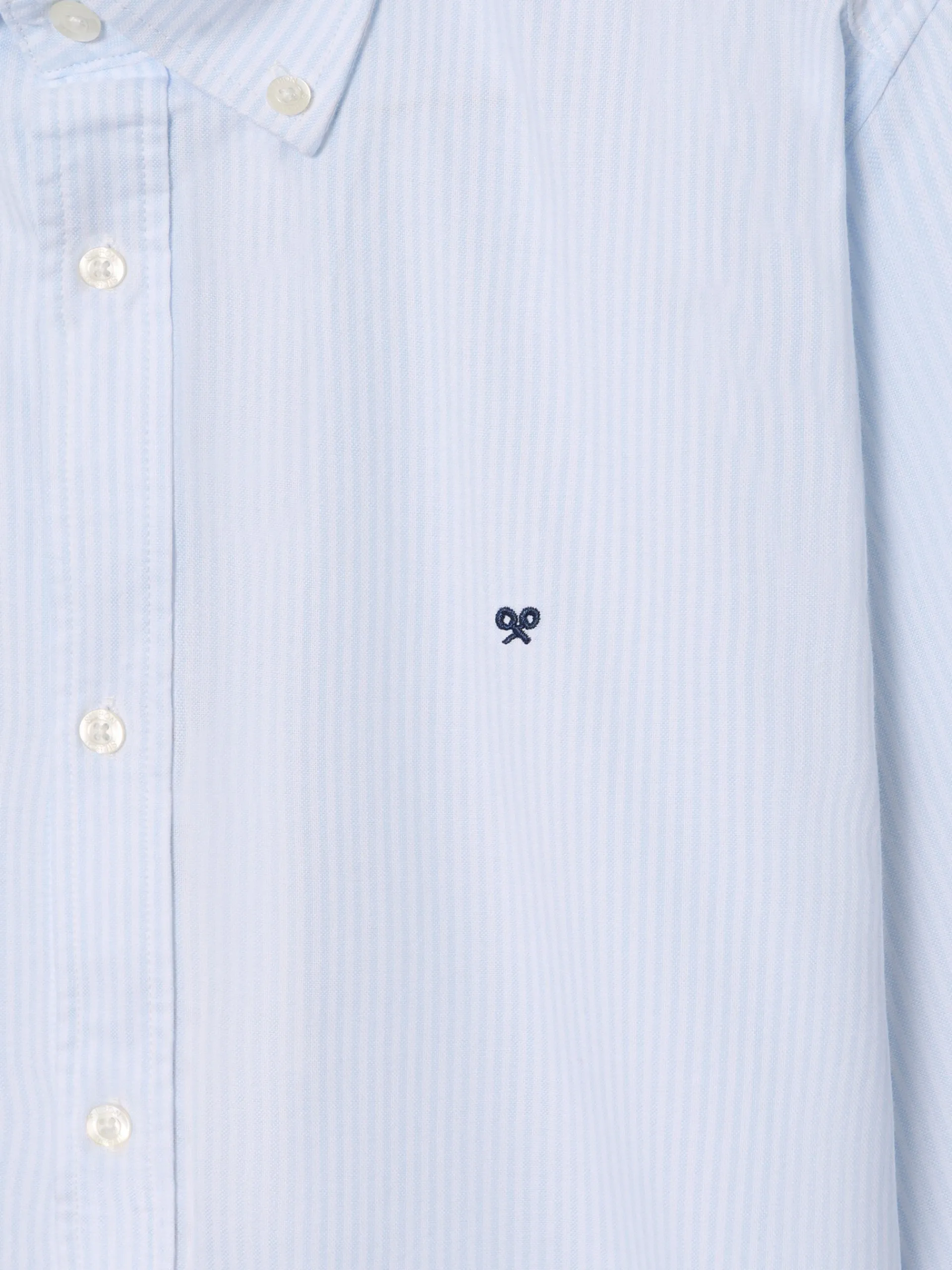 Silbon Smart Casual·Camisas Sport-Camisa sport oxford raya Celeste