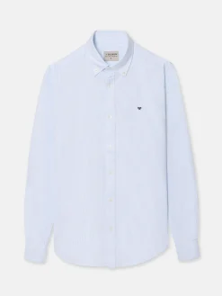 Silbon Smart Casual·Camisas Sport-Camisa sport oxford raya Celeste