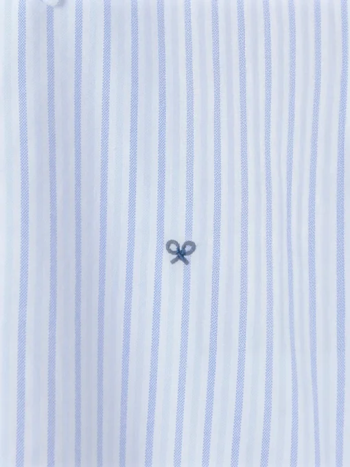 Silbon Smart Casual·Camisas Sport-Camisa sport oxford rayas azul navy Azul marino
