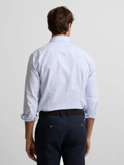Silbon Smart Casual·Camisas Sport-Camisa sport oxford rayas azul navy Azul marino