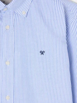 Silbon Smart Casual·Camisas Sport-Camisa sport oxford rayas azul medio Azul medio