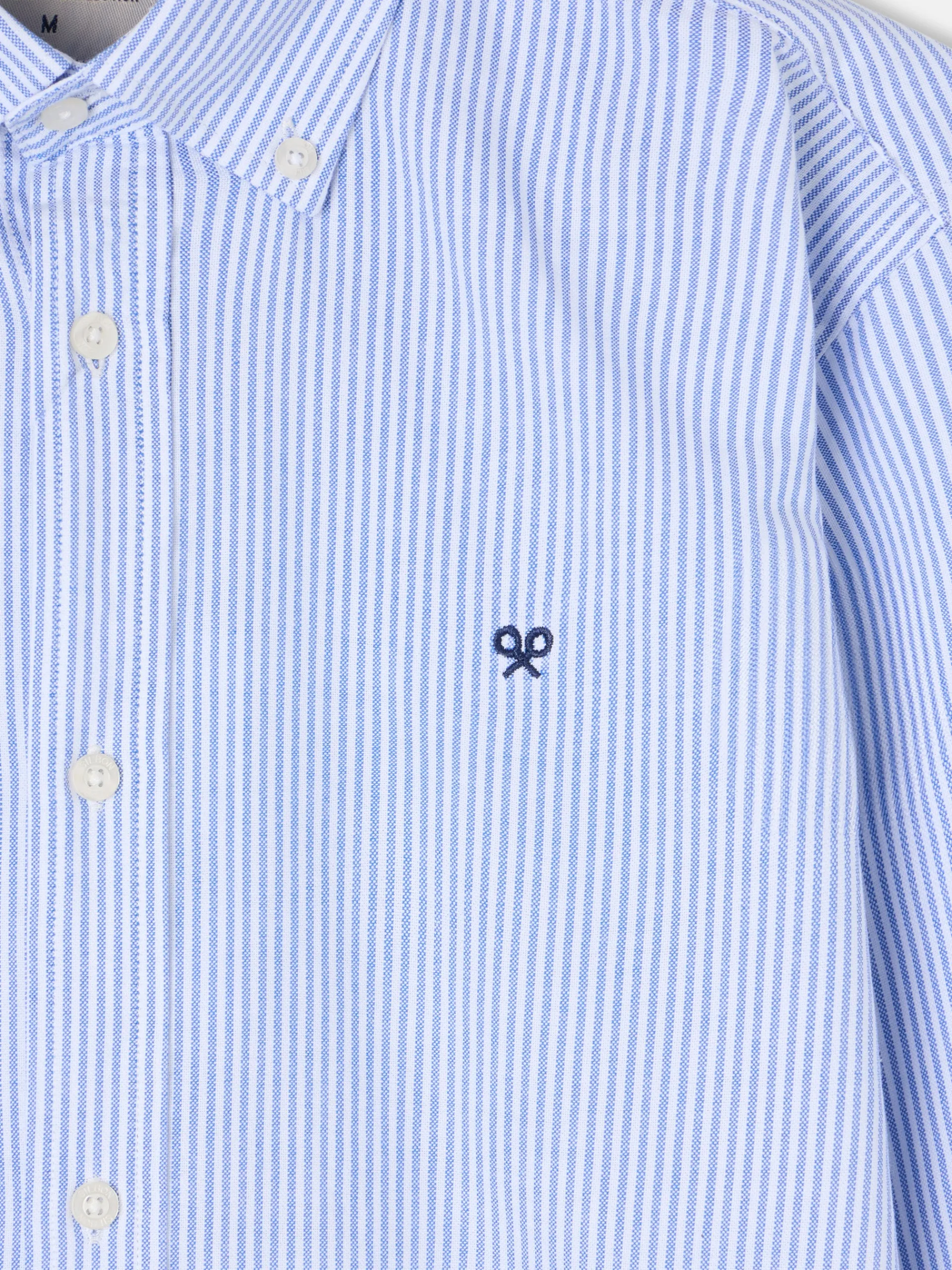 Silbon Smart Casual·Camisas Sport-Camisa sport oxford rayas azul medio Azul medio