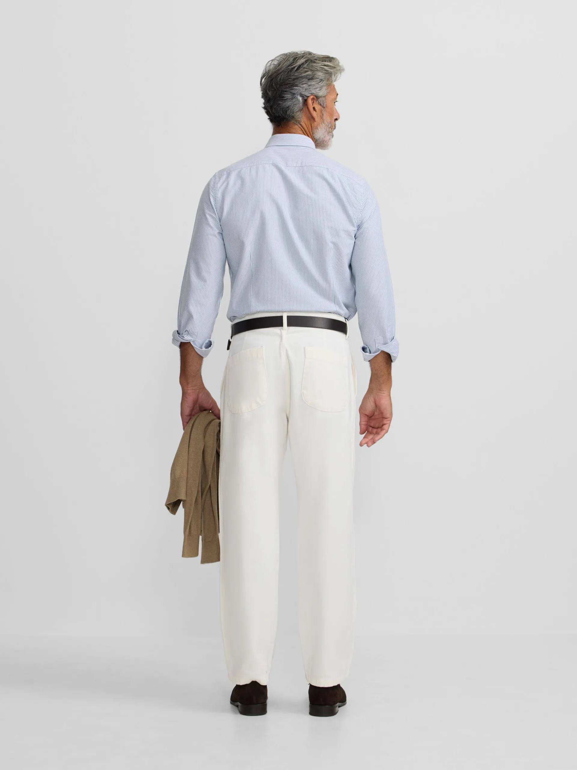 Silbon Smart Casual·Camisas Sport-Camisa sport oxford rayas azul medio Azul medio