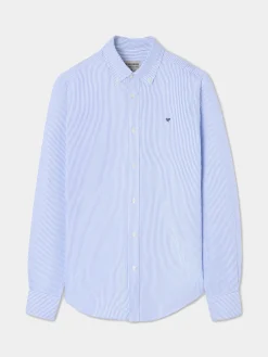 Silbon Smart Casual·Camisas Sport-Camisa sport oxford rayas azul medio Azul medio