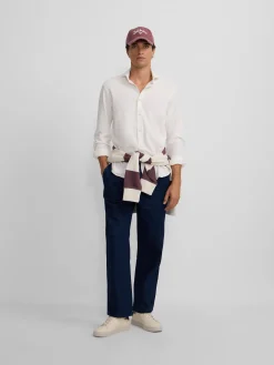 Silbon Smart Casual·Camisas Sport-Camisa sport raqueta estructura Blanco