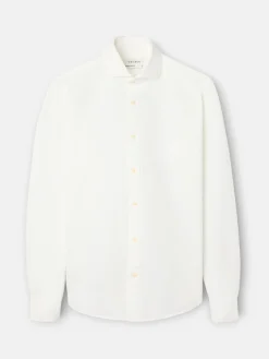 Silbon Smart Casual·Camisas Sport-Camisa sport raqueta estructura Blanco