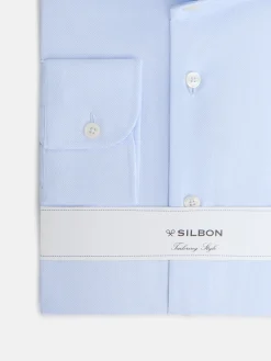 Silbon Formal Y Etiqueta·Camisas De Vestir-Camisa vestir estructura celeste clara Celeste claro