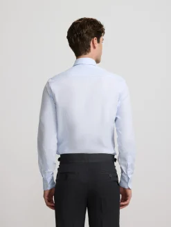 Silbon Formal Y Etiqueta·Camisas De Vestir-Camisa vestir estructura celeste clara Celeste&nbsp;claro