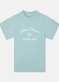 Silbon Smart Casual·Camisetas-Camiseta everyday style Verde