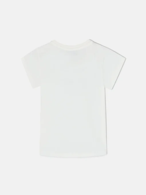 Silbon Camisetas Y Polos-Camiseta girl letras Blanca