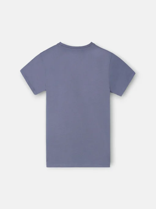 Silbon Camisetas-Camiseta kids logo raqueta Azul