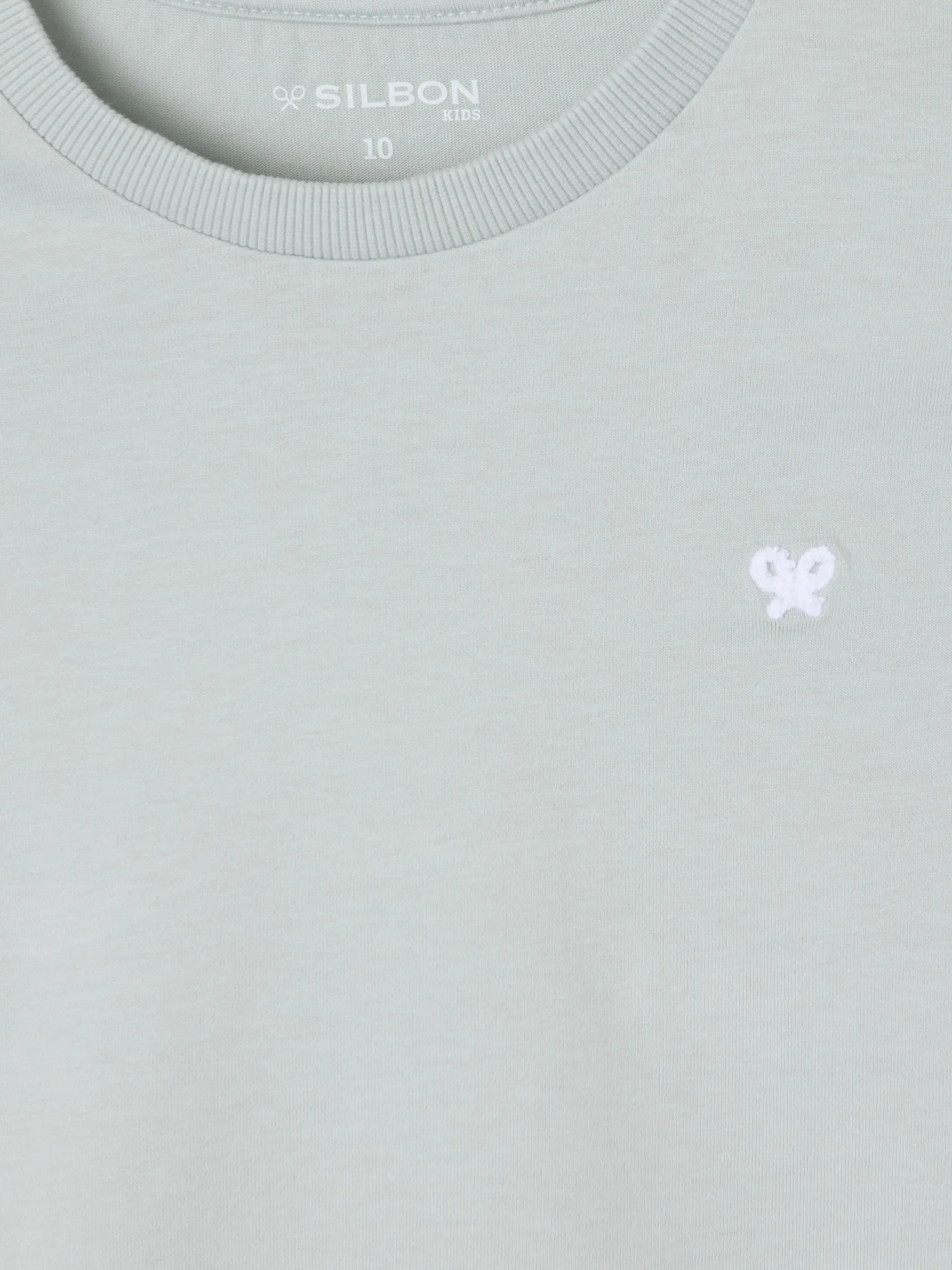 Silbon Camisetas-Camiseta kids mangas colores Verde