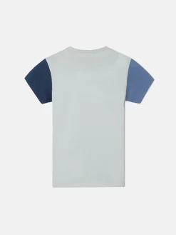 Silbon Camisetas-Camiseta kids mangas colores Verde