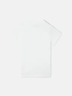 Silbon Camisetas-Camiseta kids minilogo blanca Blanco