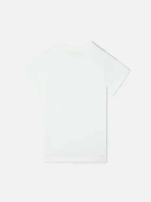 Silbon Camisetas-Camiseta kids minilogo blanca Blanco